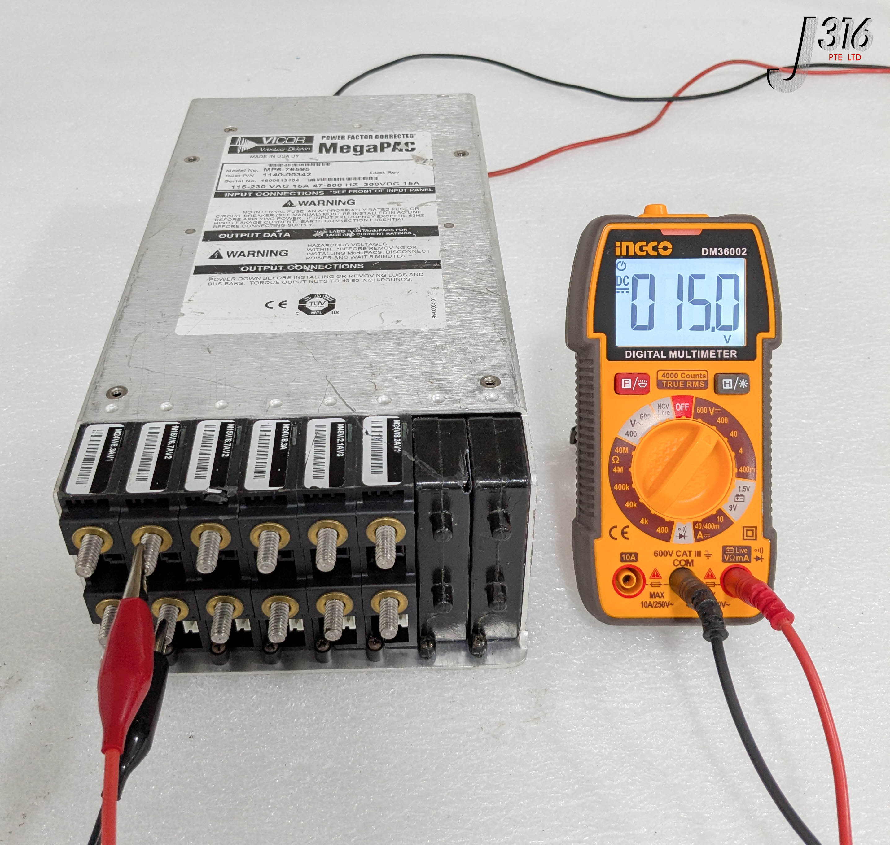 2169 APPLIED MATERIALS VICOR MEGAPAC POWER SUPPLY PFC, MP6-76595